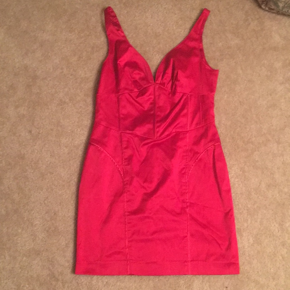 Sexy Red Dress Sz Large